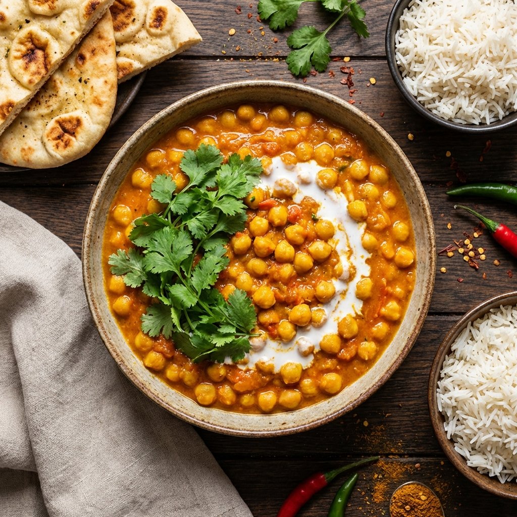 Spiced Chickpea Curry